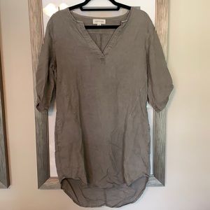 Greyish brown dress from Anthropologie